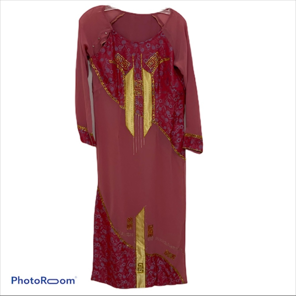 Ao Dai Vietnamese Dress Split Tunic No Pants